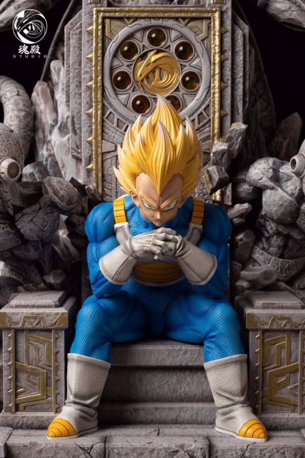 Vegeta on throne 1/4
