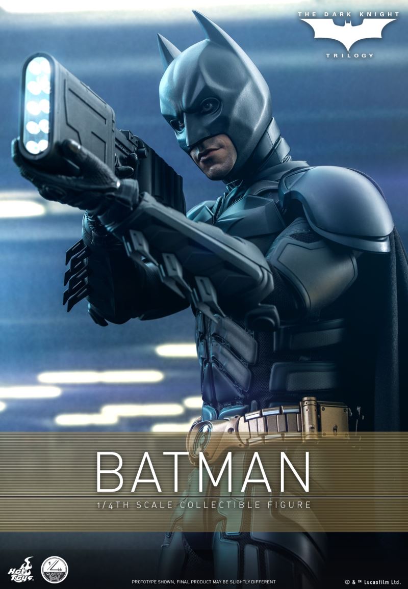 THE DARK KNIGHT TRILOGY BATMAN 1/4
