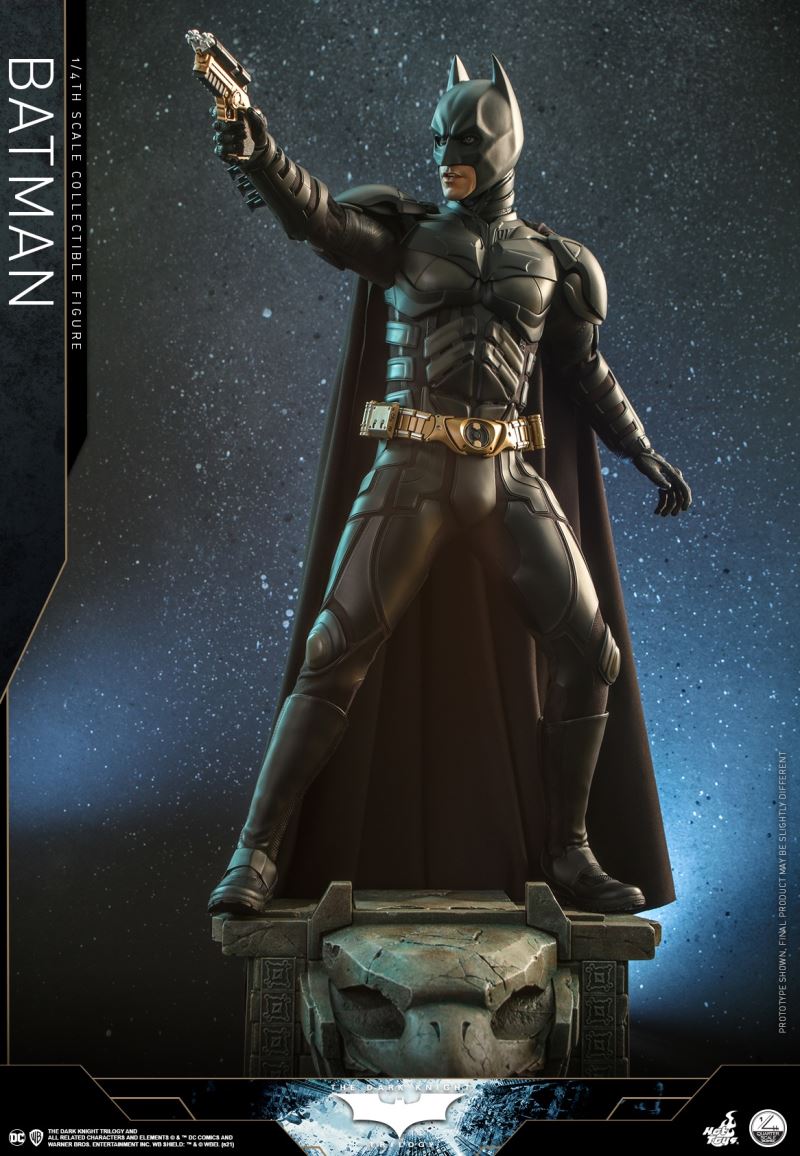 THE DARK KNIGHT TRILOGY BATMAN 1/4