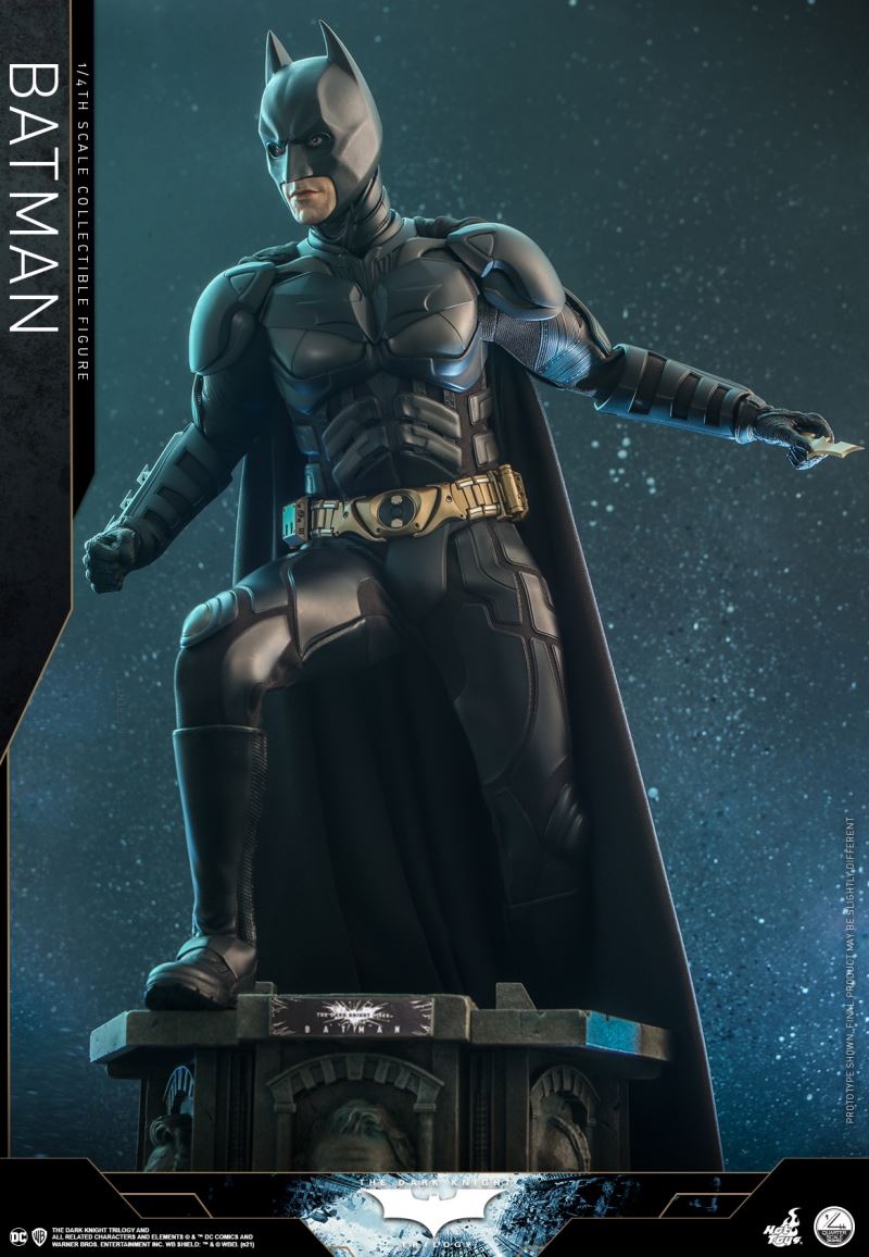 THE DARK KNIGHT TRILOGY BATMAN 1/4