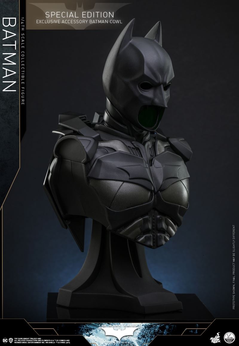 THE DARK KNIGHT TRILOGY BATMAN 1/4