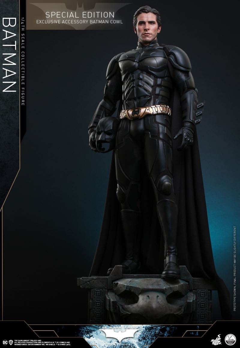 THE DARK KNIGHT TRILOGY BATMAN 1/4
