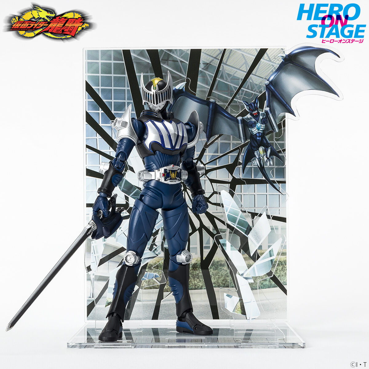 HERO ON STAGE Kamen Rider Ryuki Kamen Rider Night & Dark Wing