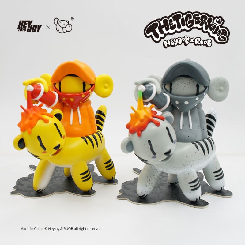 Tigers Graffiti Theme Trendy Doll