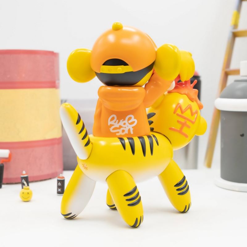 Tigers Graffiti Theme Trendy Doll