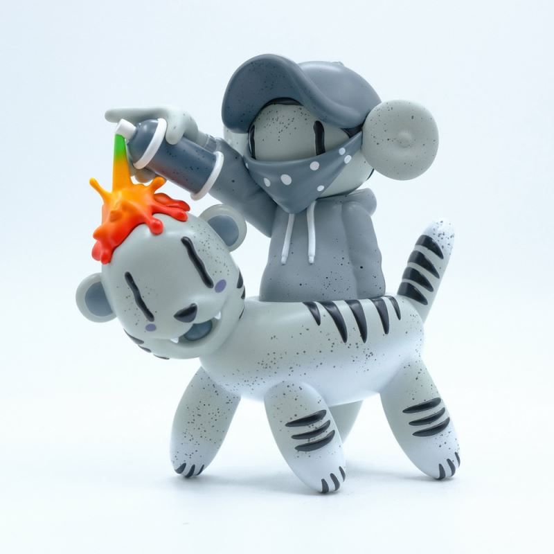 Tigers Graffiti Theme Trendy Doll