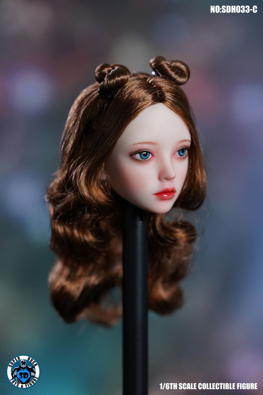 Female Head Carving 1/6