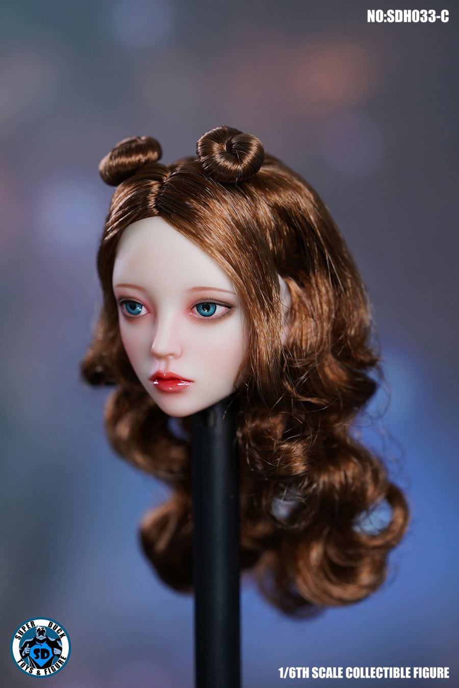 Female Head Carving 1/6
