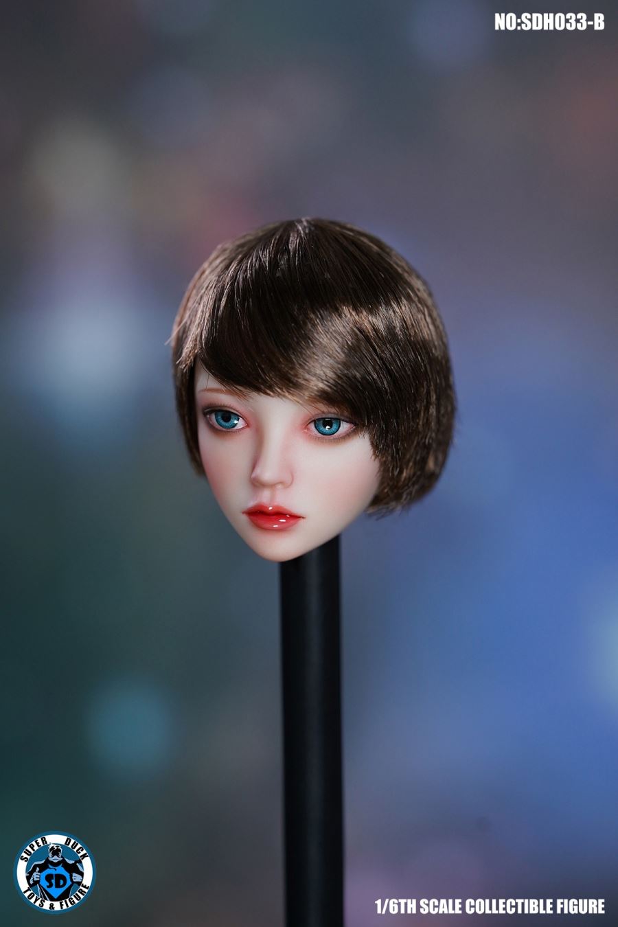Female Head Carving 1/6