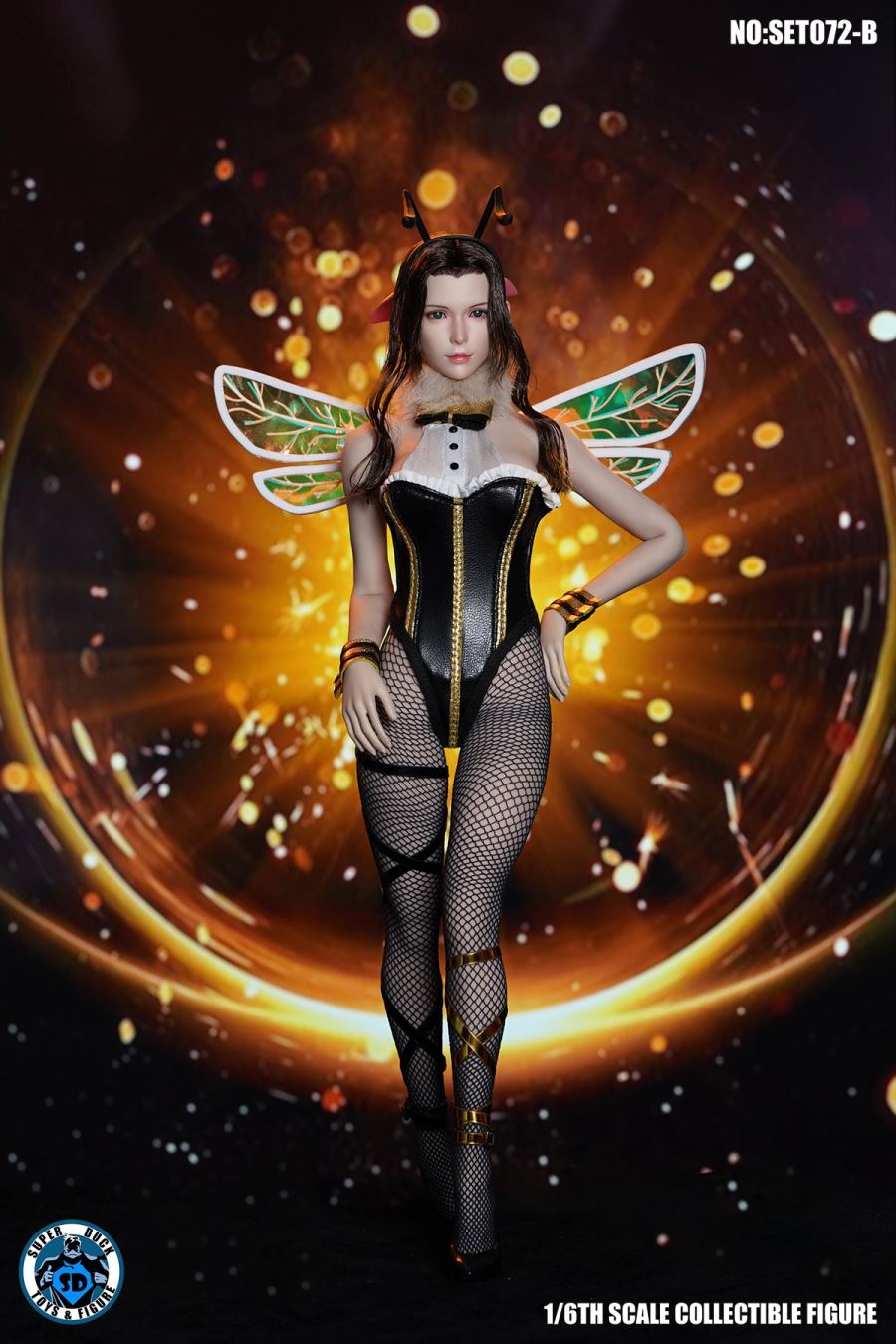 Fantasy Fighting Goddess Sexy Bee Dress 1/6