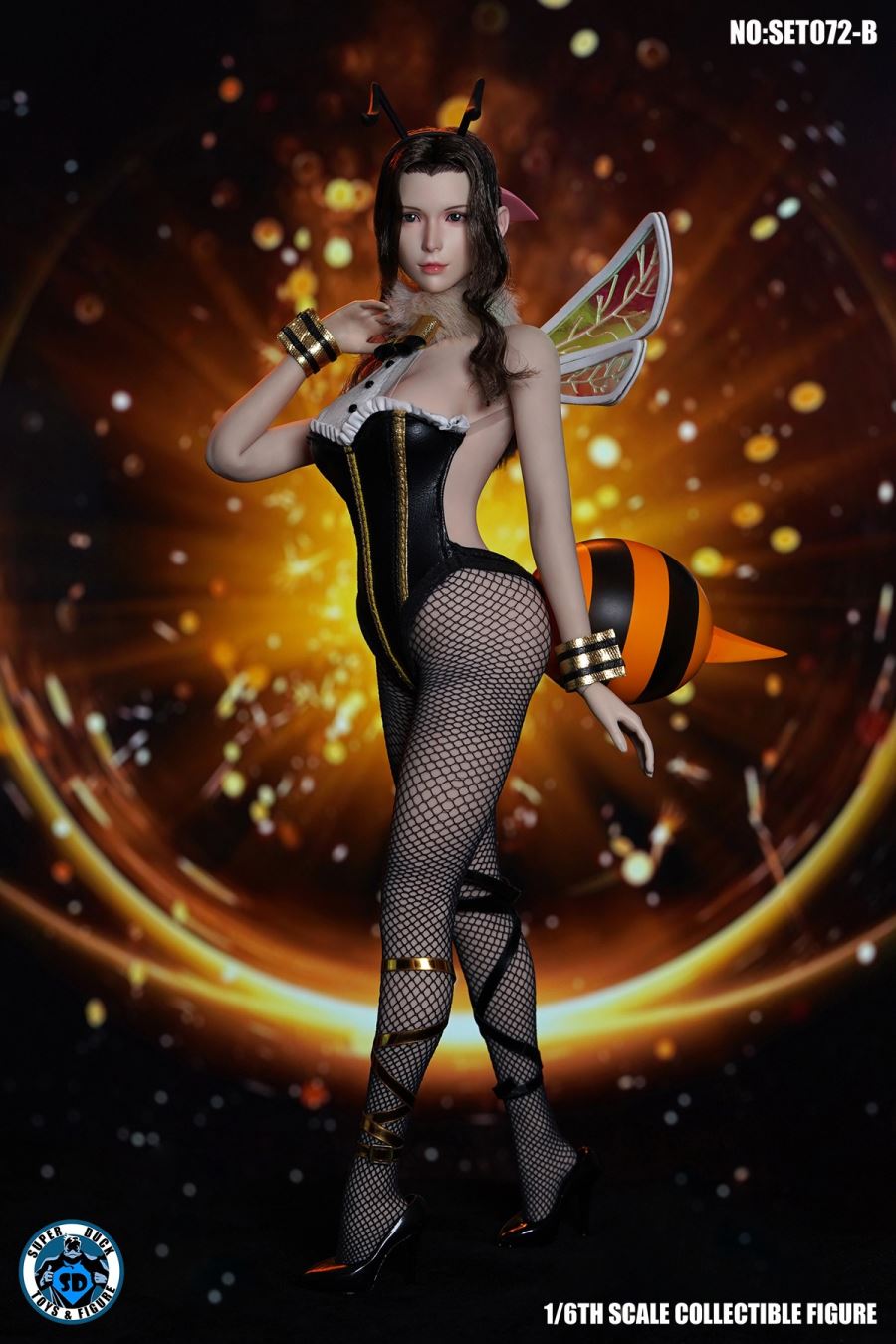 Fantasy Fighting Goddess Sexy Bee Dress 1/6