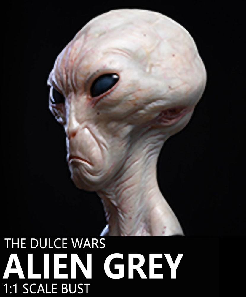 Alien Grey The Dulce Wars Life Size Bust Statue