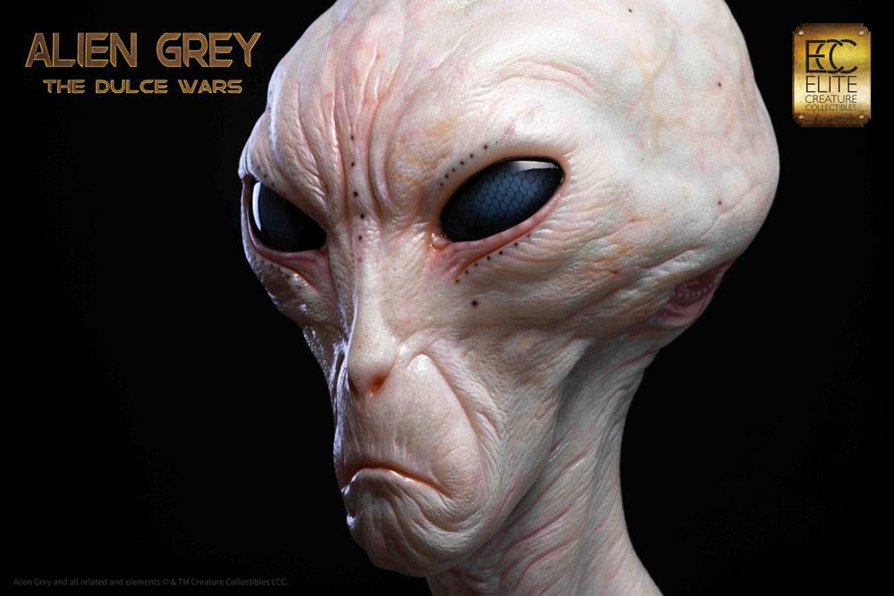 Alien Grey The Dulce Wars Life Size Bust Statue
