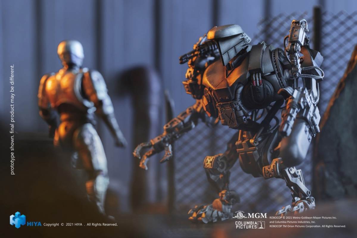 Robocop 2 Mechanical Kahn super movable model 1/18
