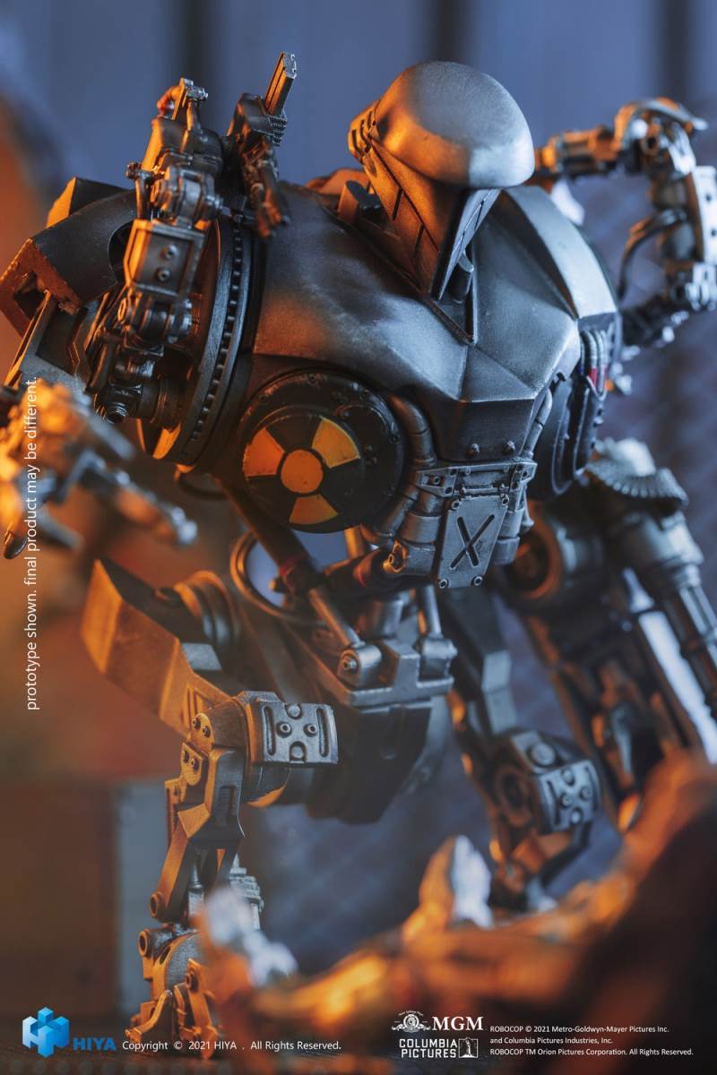 Robocop 2 Mechanical Kahn super movable model 1/18