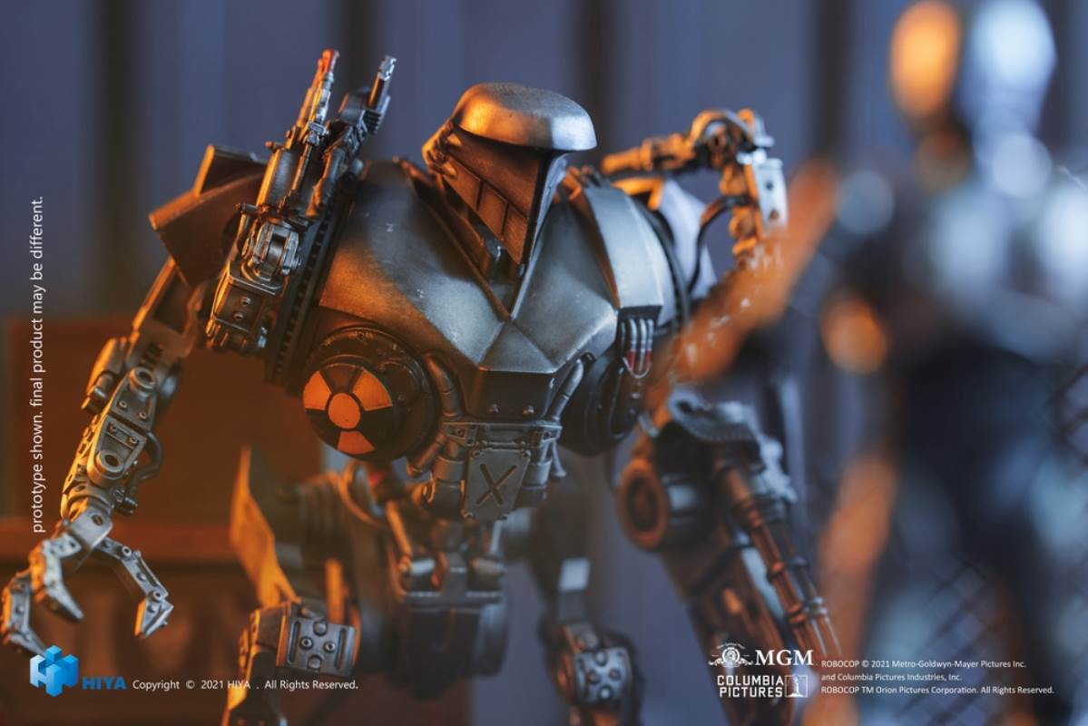 Robocop 2 Mechanical Kahn super movable model 1/18