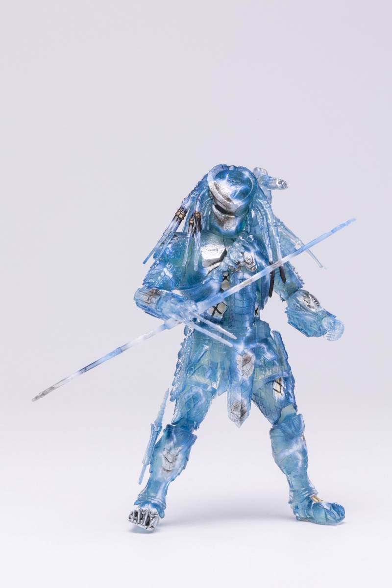 Alien War Predator translucent scar iron blood 1/18