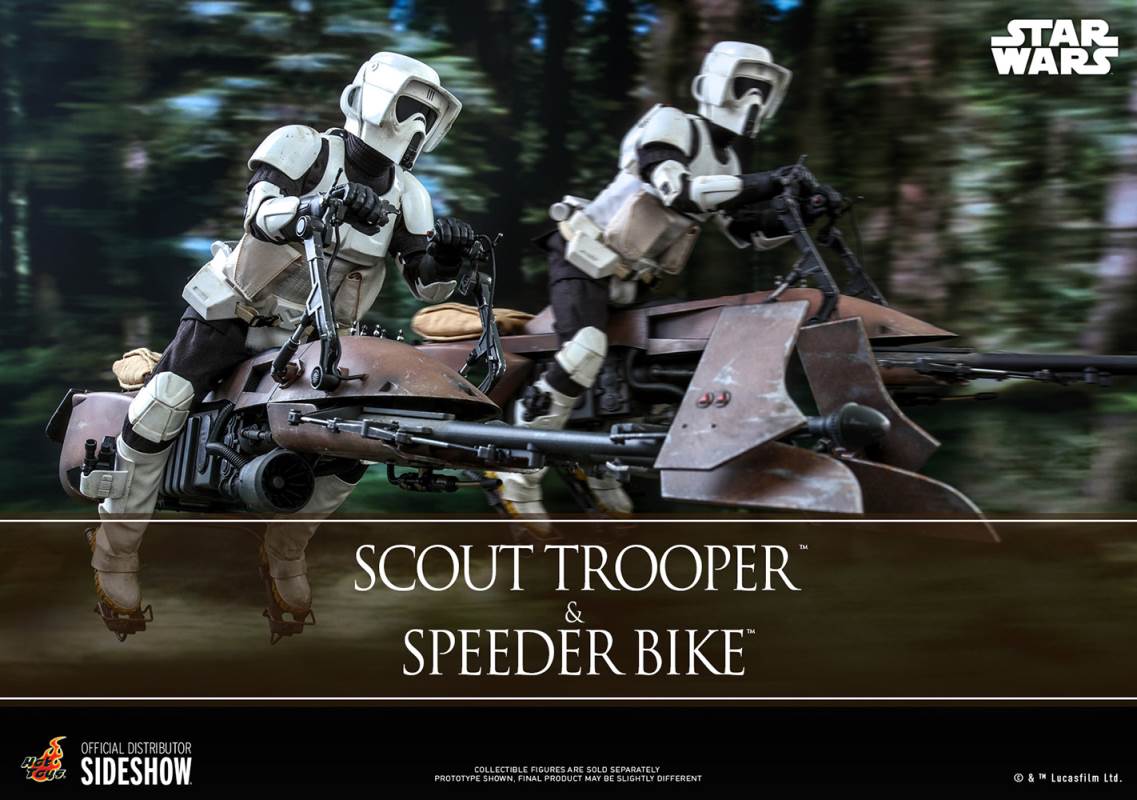 Scout Trooper and Speeder Bike