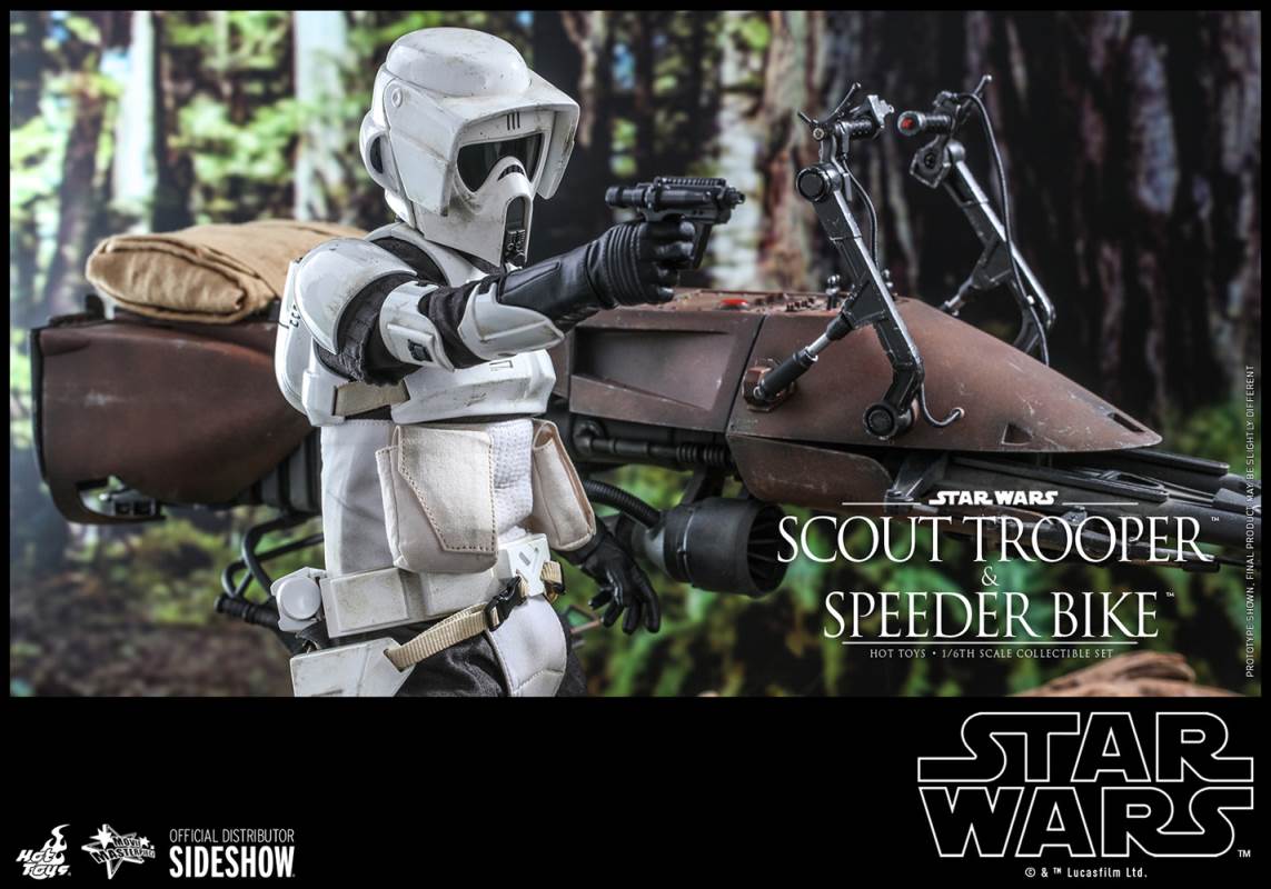 Scout Trooper and Speeder Bike