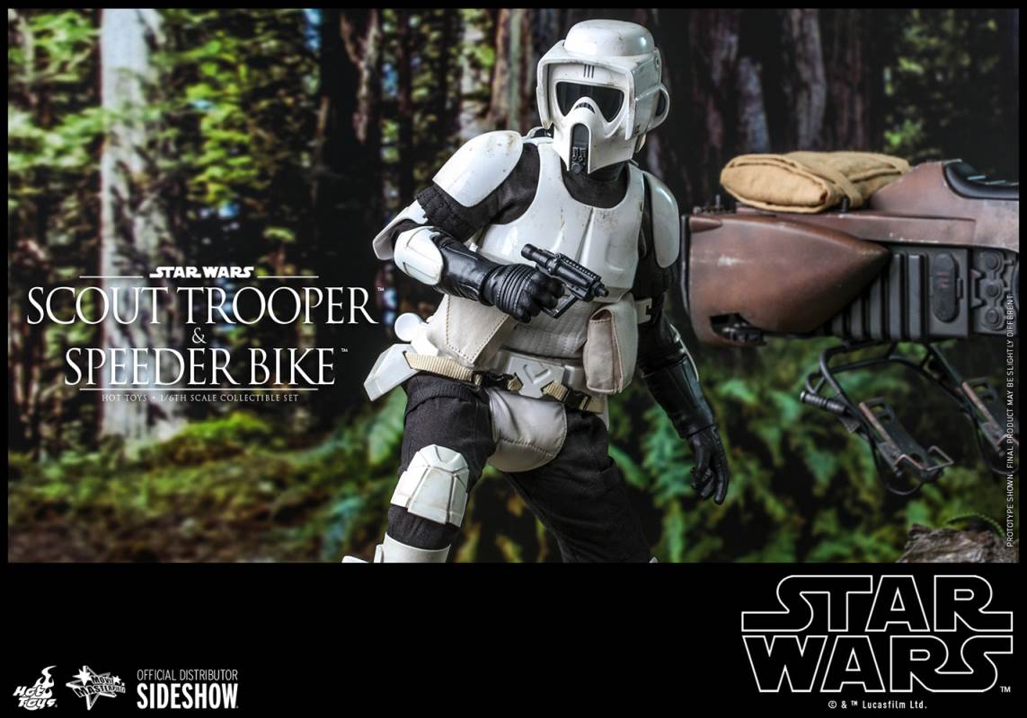 Scout Trooper and Speeder Bike