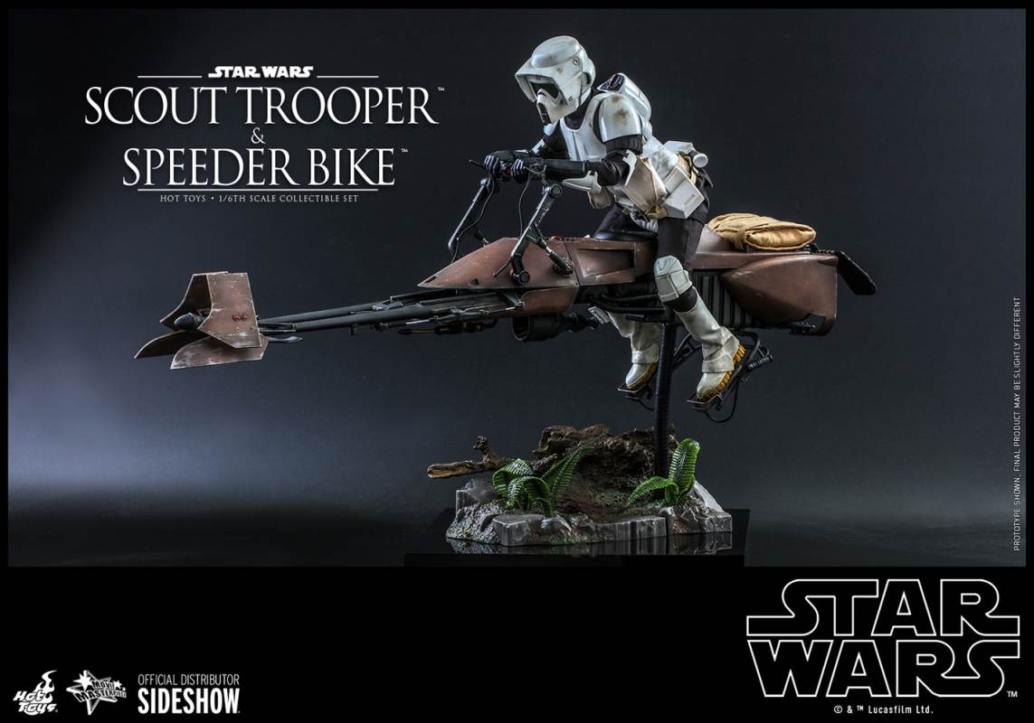 Scout Trooper and Speeder Bike