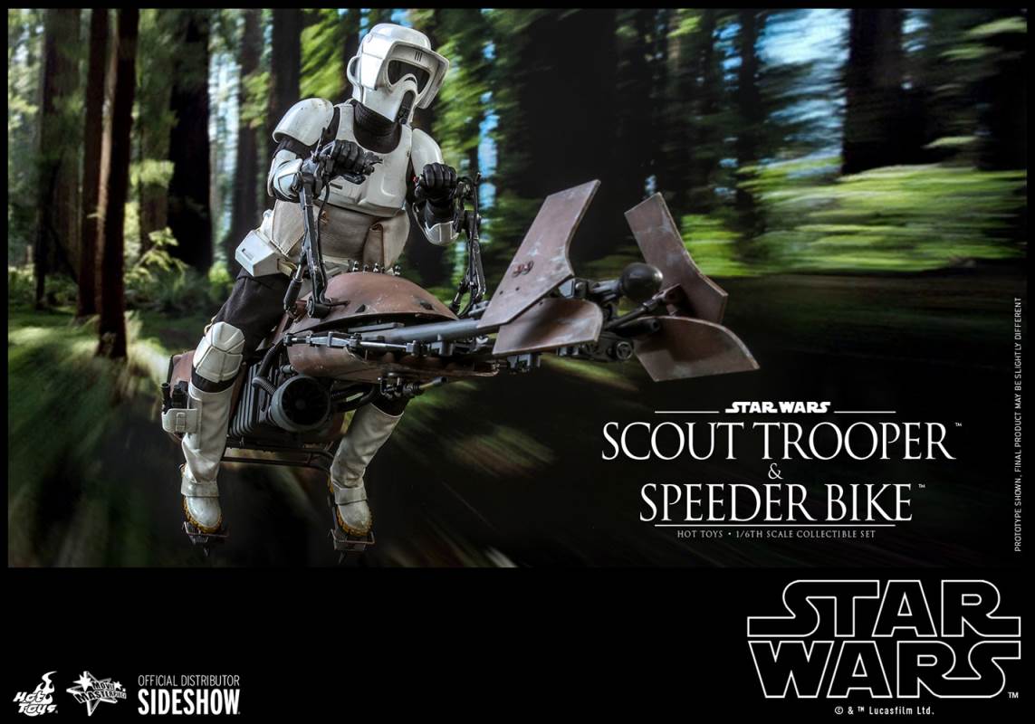 Scout Trooper and Speeder Bike