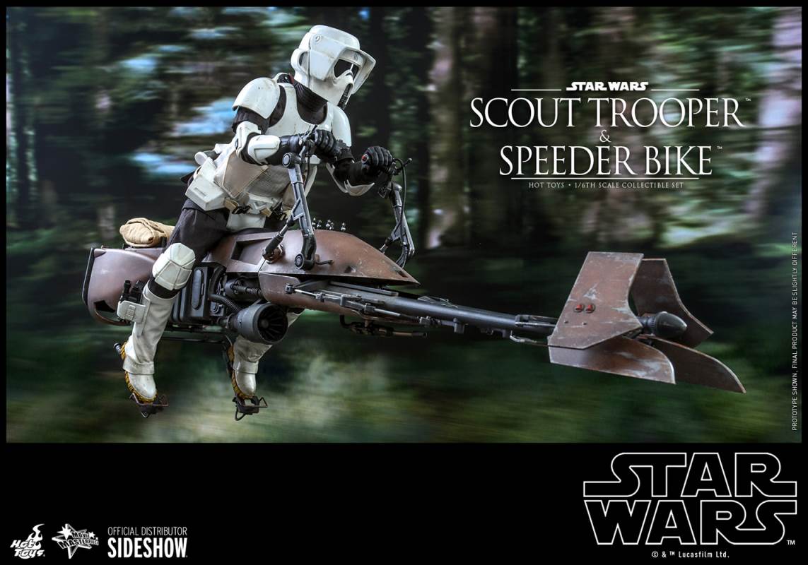 Scout Trooper and Speeder Bike