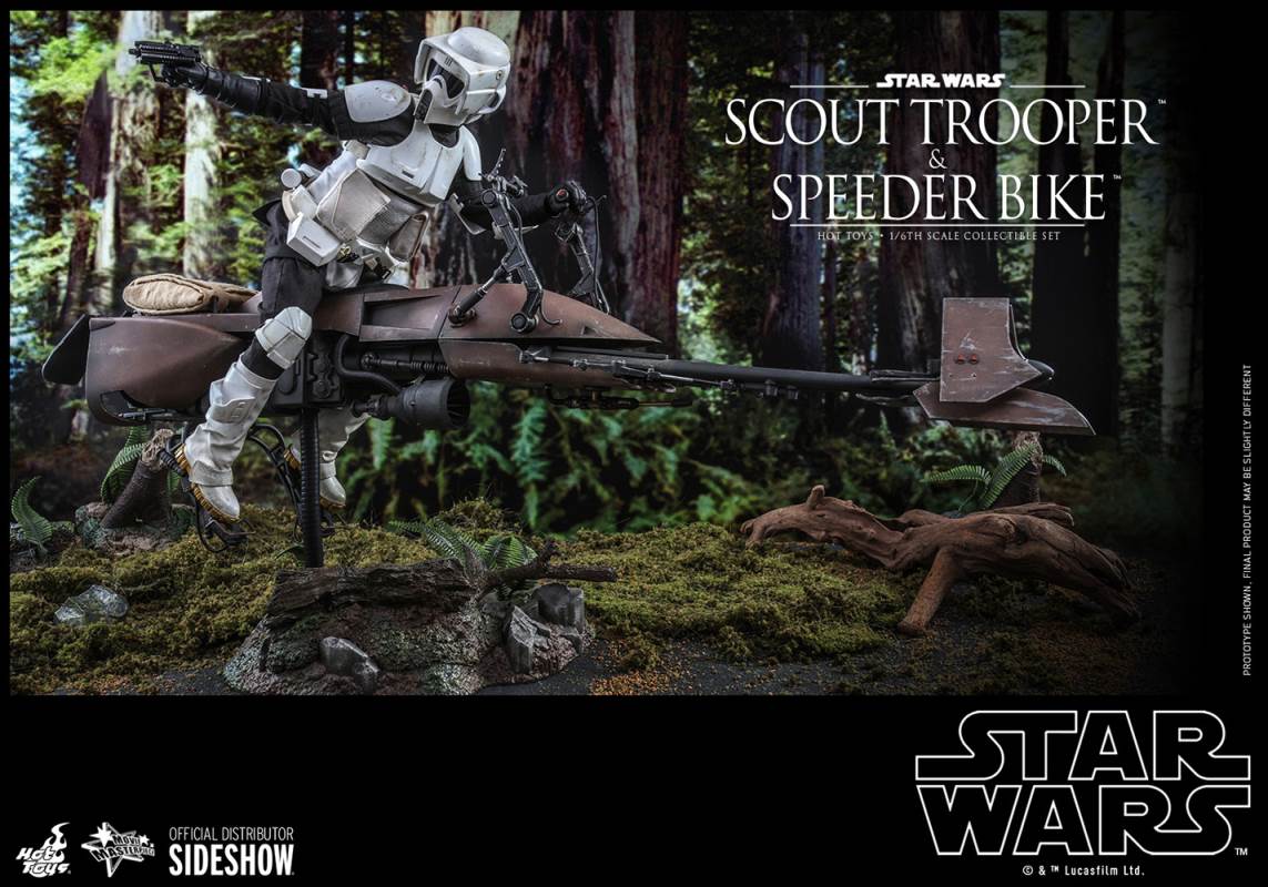 Scout Trooper and Speeder Bike
