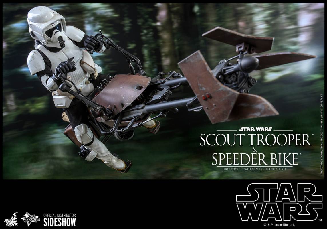 Scout Trooper and Speeder Bike