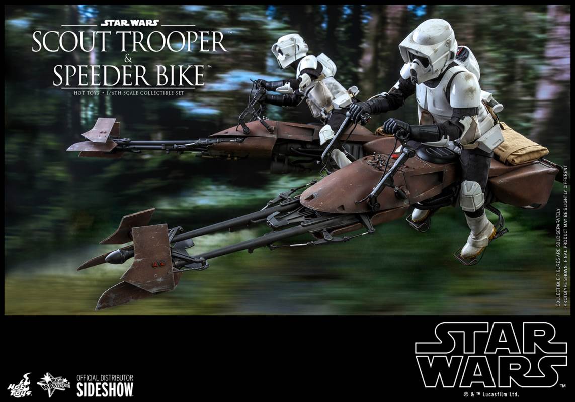 Scout Trooper and Speeder Bike