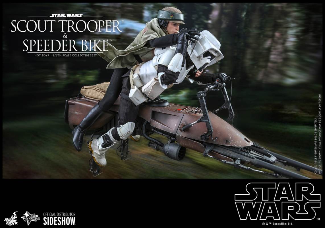 Scout Trooper and Speeder Bike