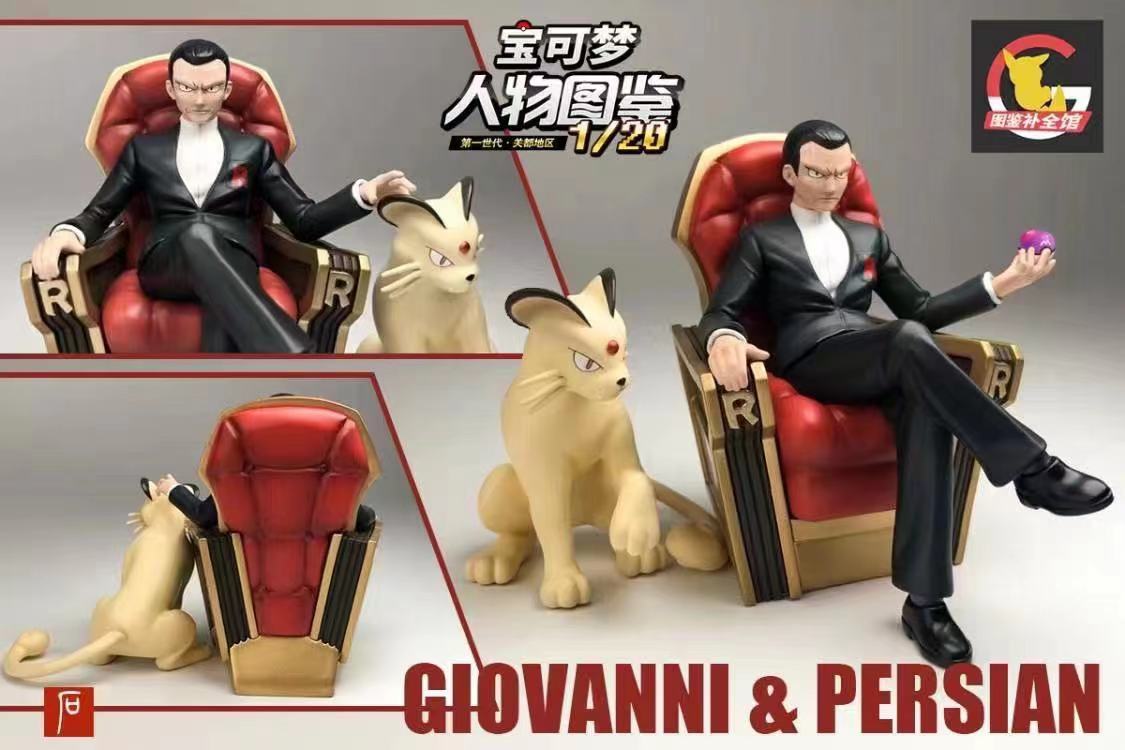 Giovanni & Persian - Pokemon