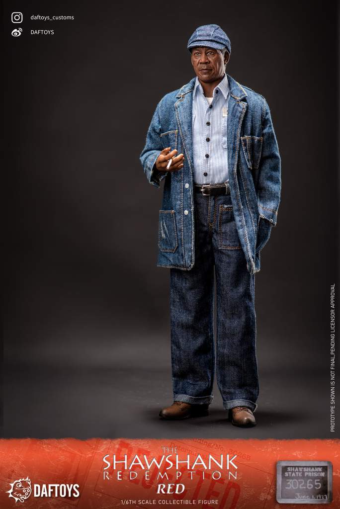 The Shawshank Redemption Ellis Boyd Redding (Red) 1/6 figure set