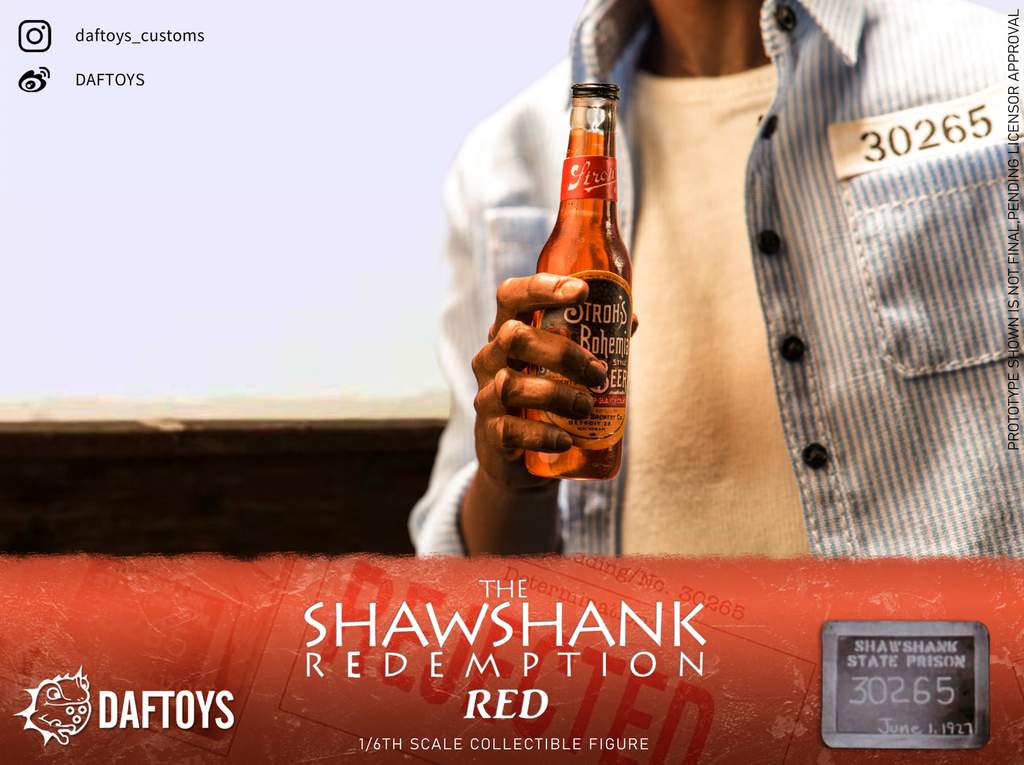 The Shawshank Redemption Ellis Boyd Redding (Red) 1/6 figure set
