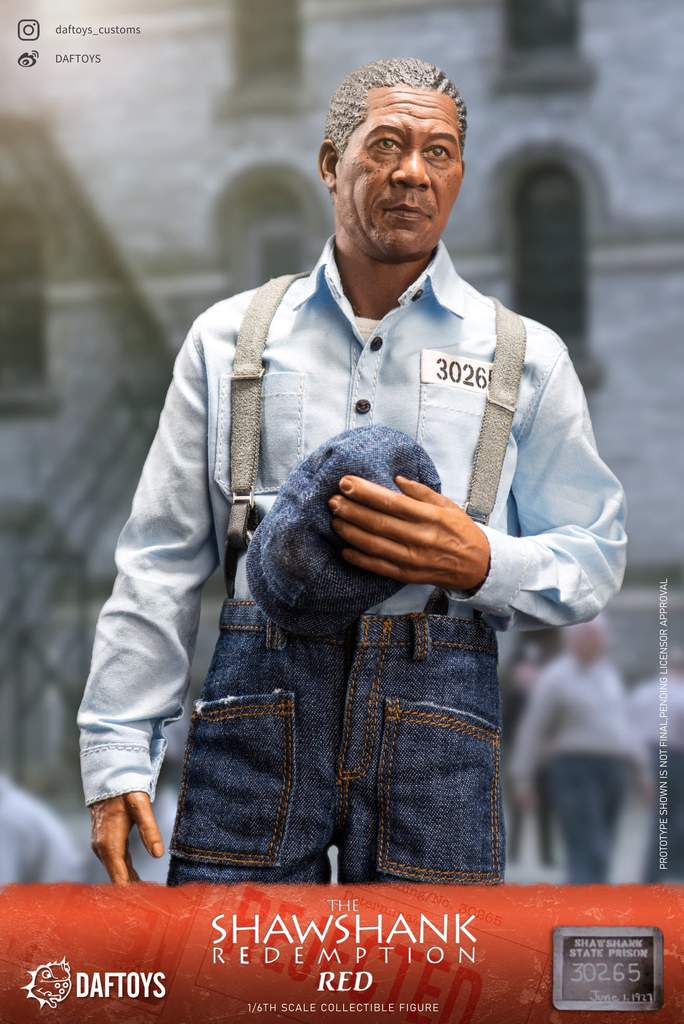 The Shawshank Redemption Ellis Boyd Redding (Red) 1/6 figure set