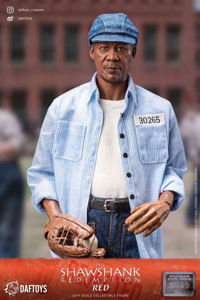 The Shawshank Redemption Ellis Boyd Redding (Red) 1/6 figure set