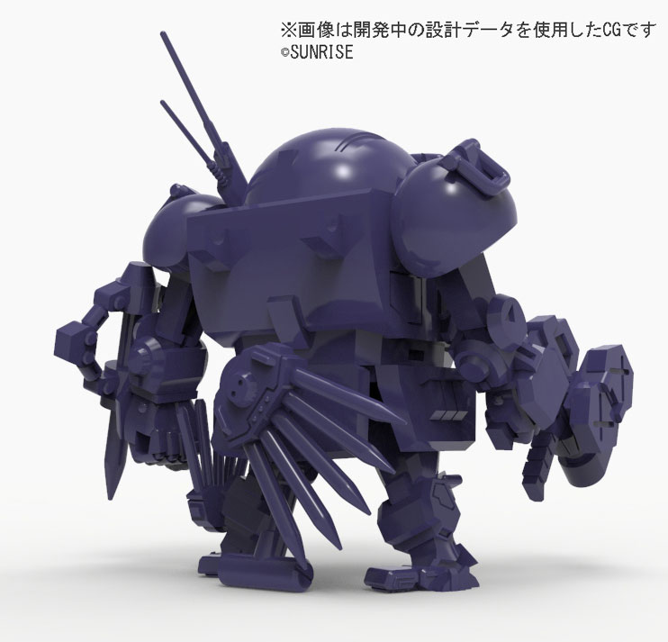 ChoiPla Armored Trooper Votoms Command Vorct Scopedog Assault Rane