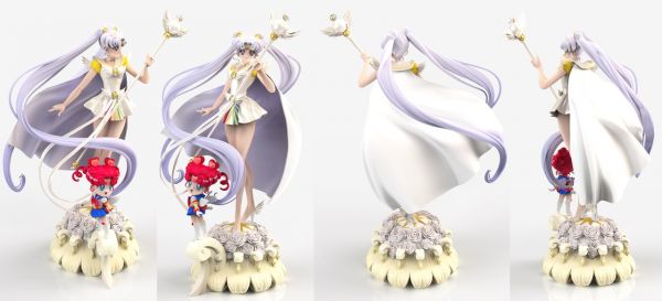 Sailor Cosmos & Sailor ChibiChibi