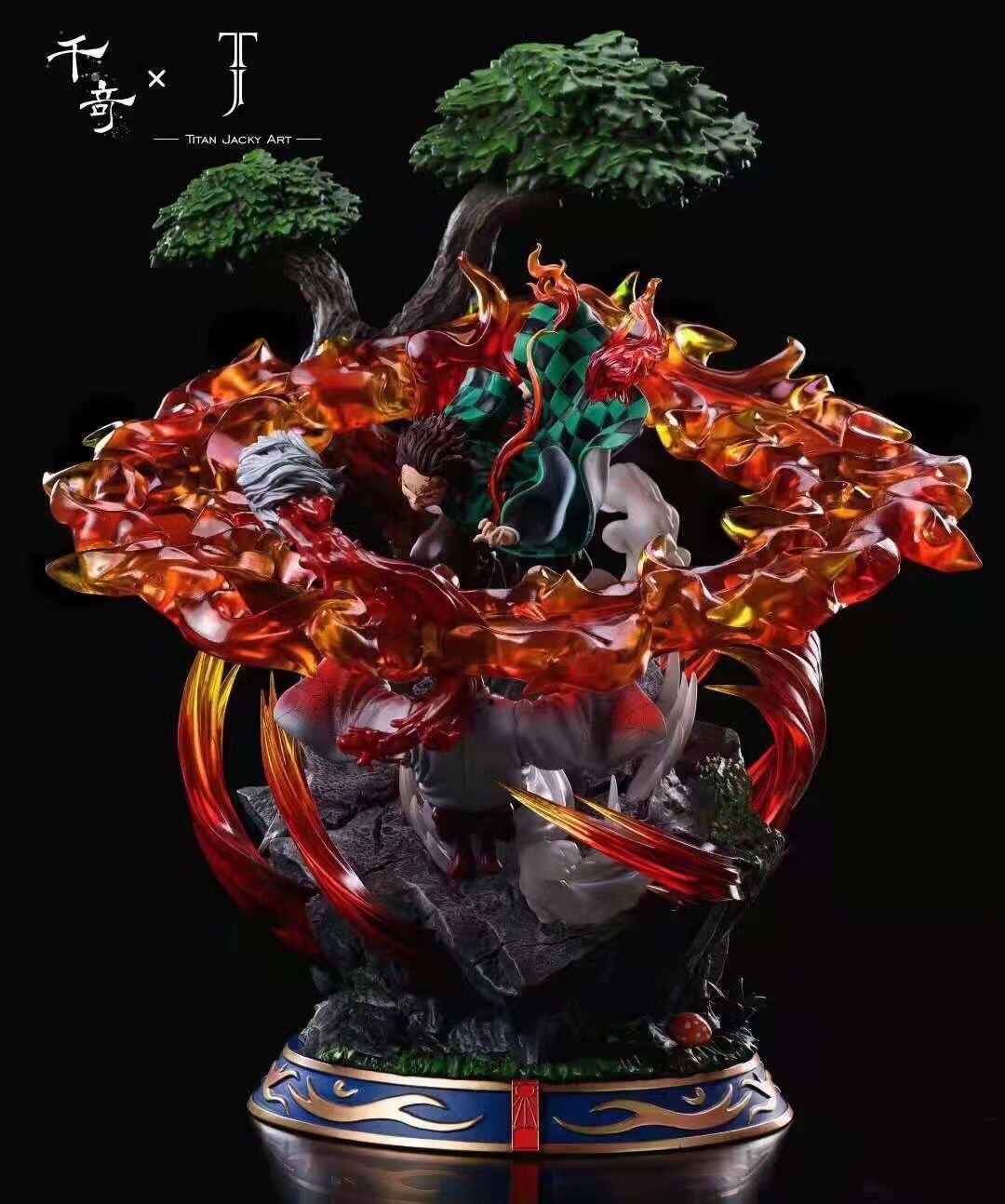 Tanjiro vs RUI - Demon Slayer