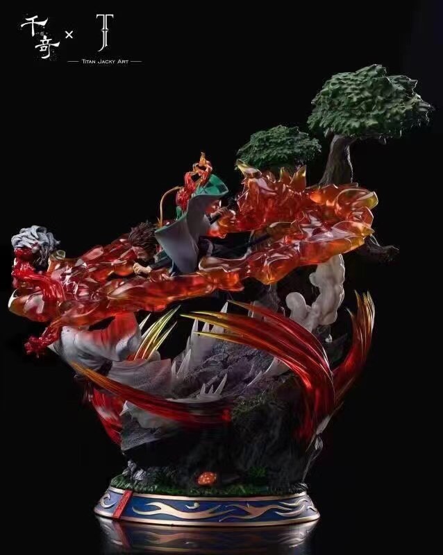 Tanjiro vs RUI - Demon Slayer