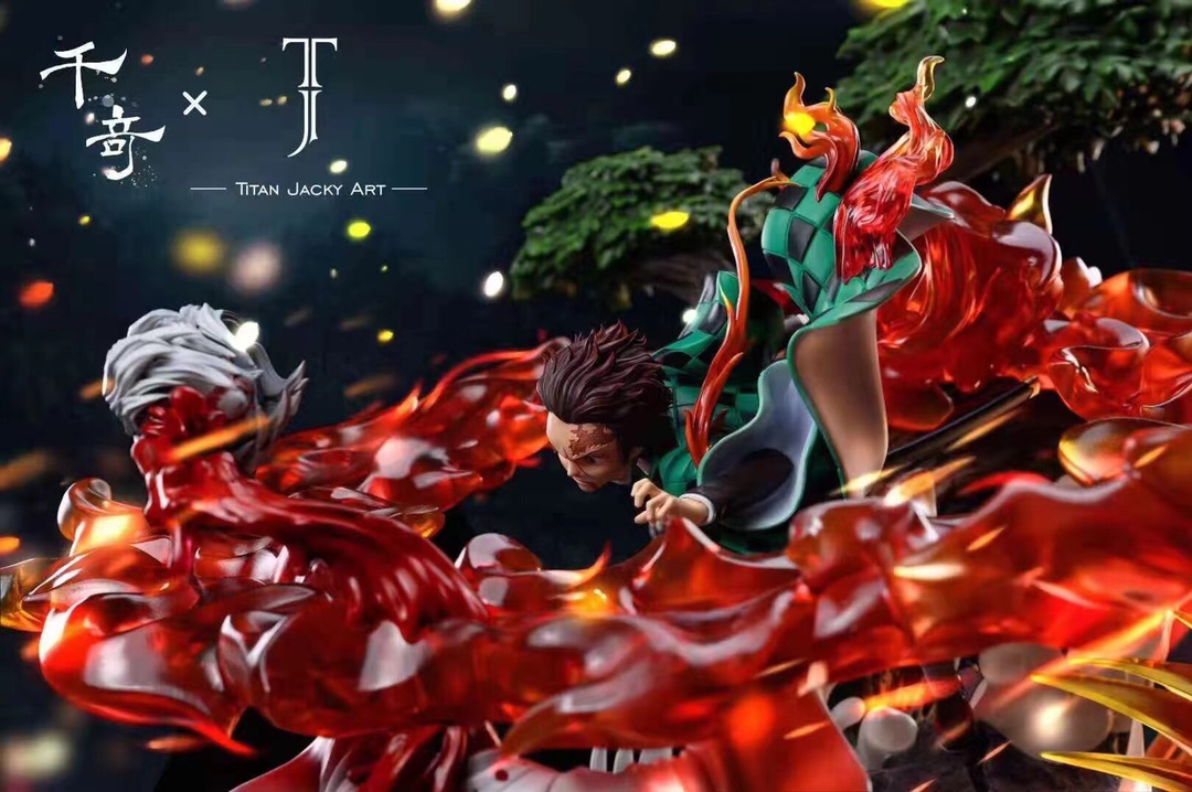 Tanjiro vs RUI - Demon Slayer