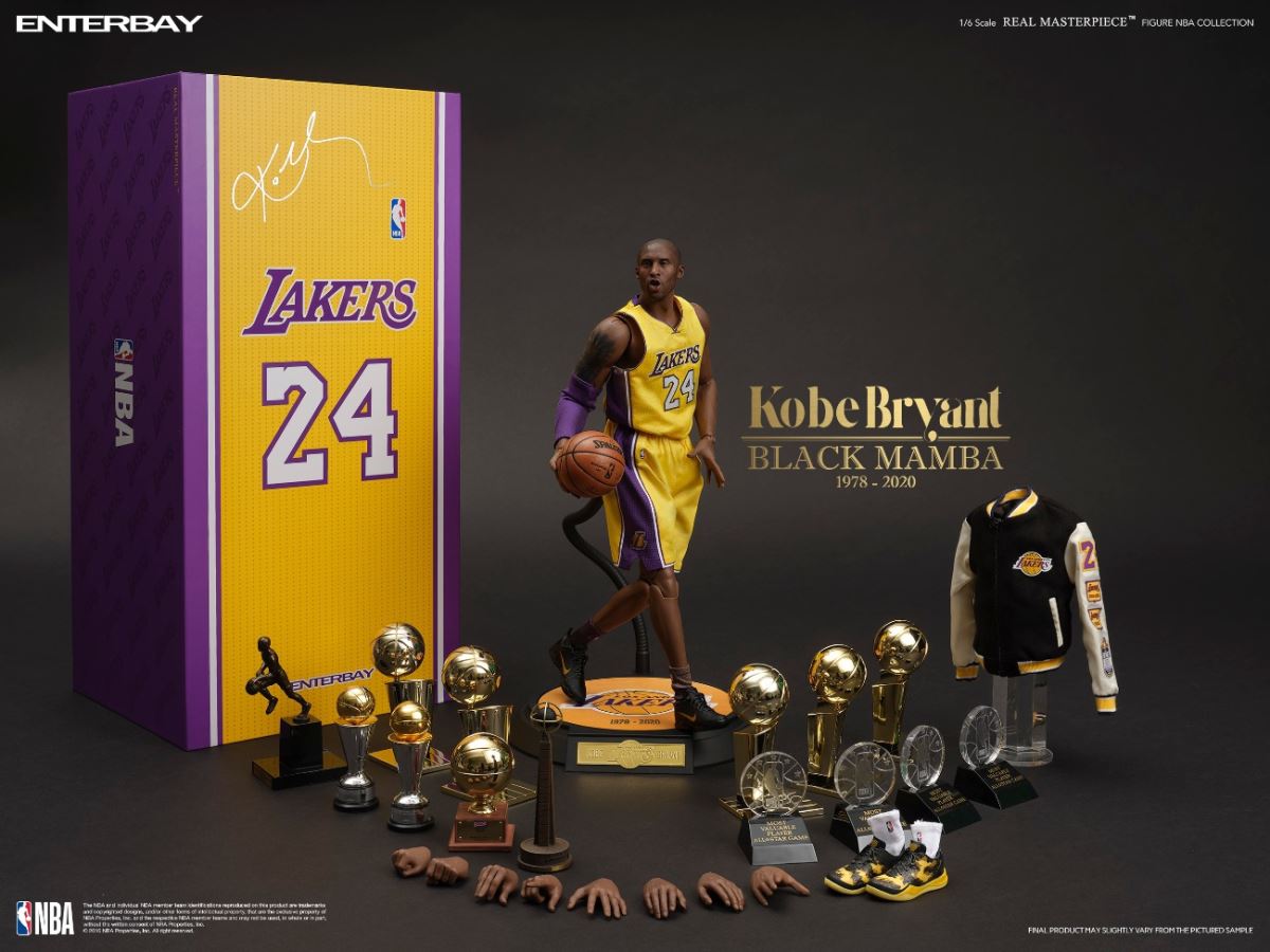Real Masterpiece NBA Series - Kobe Bryant wax figure 1/6