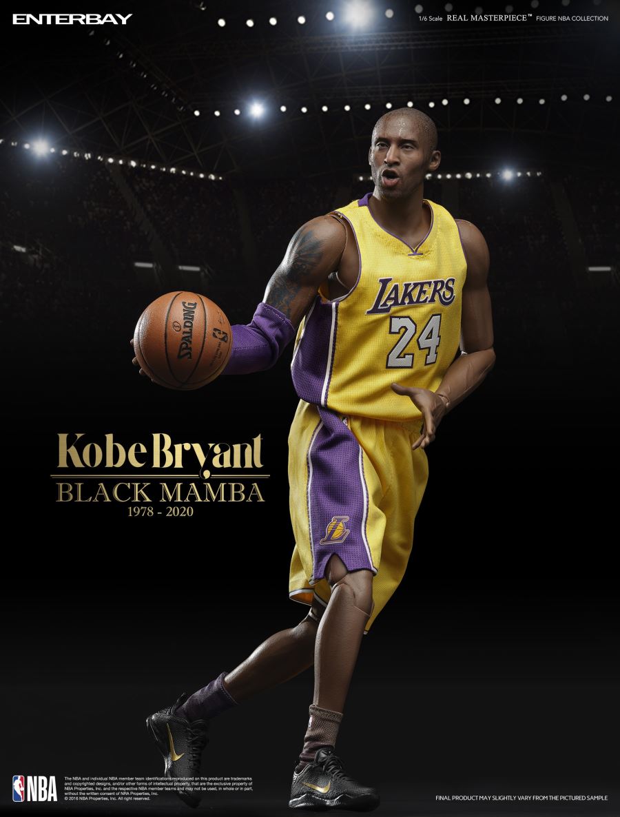 Real Masterpiece NBA Series - Kobe Bryant wax figure 1/6