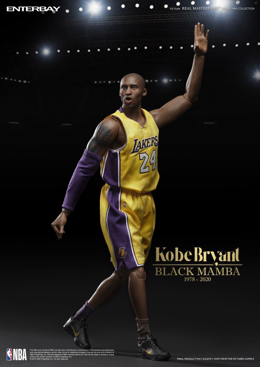 Real Masterpiece NBA Series - Kobe Bryant wax figure 1/6