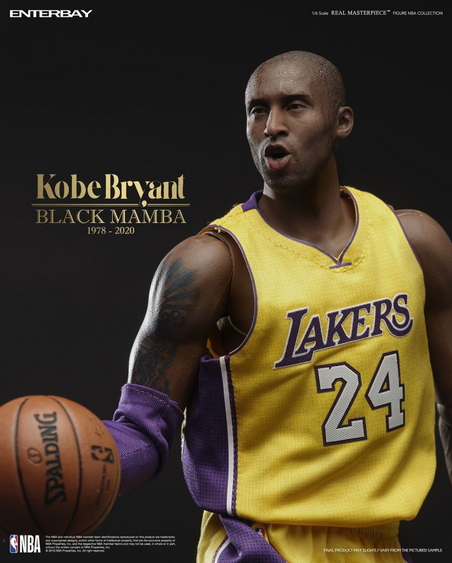 Real Masterpiece NBA Series - Kobe Bryant wax figure 1/6