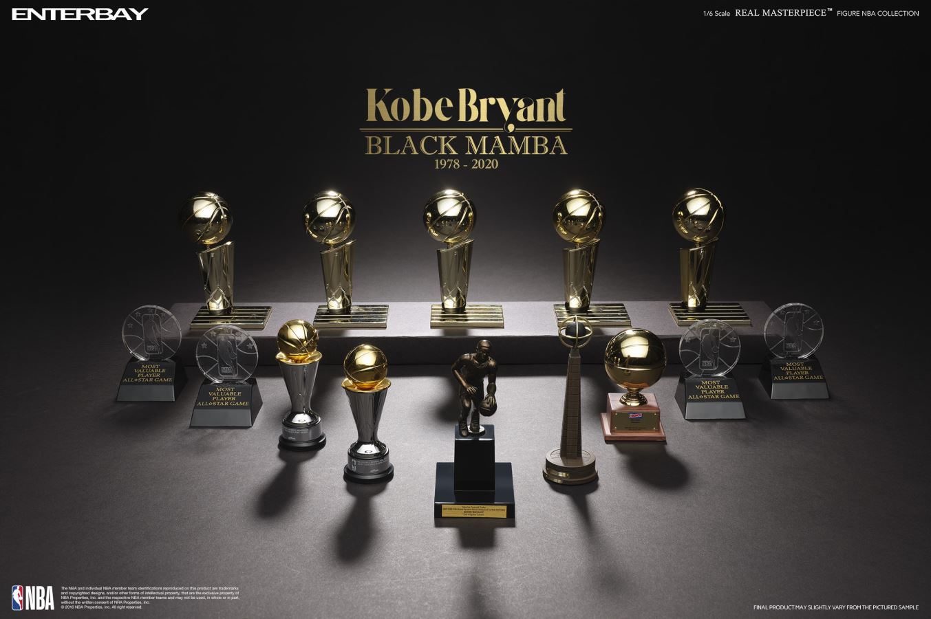 Real Masterpiece NBA Series - Kobe Bryant wax figure 1/6