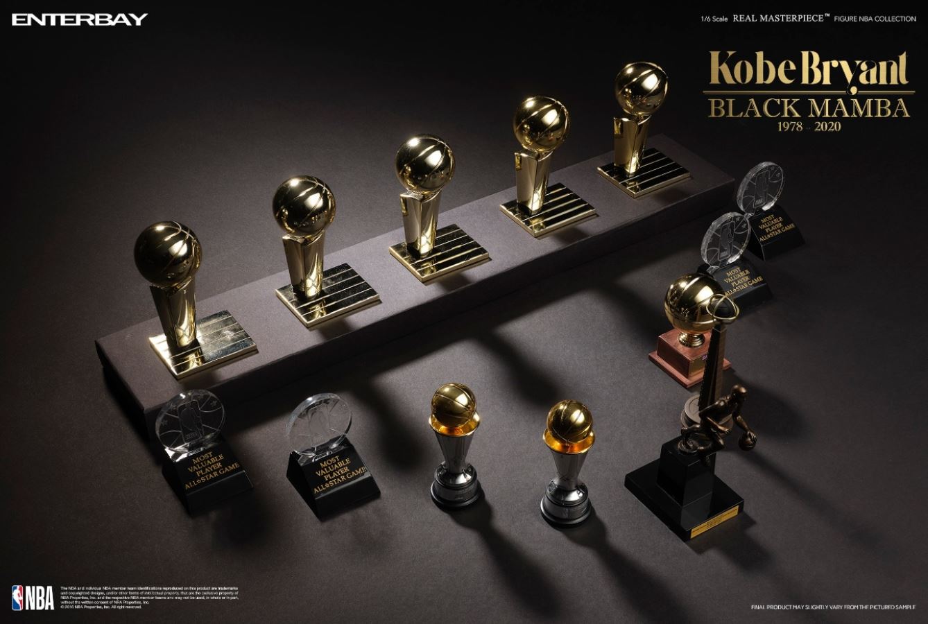 Real Masterpiece NBA Series - Kobe Bryant wax figure 1/6
