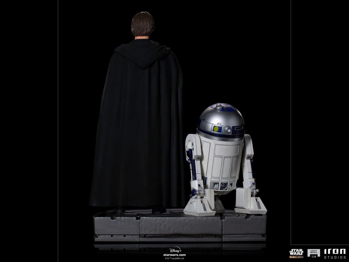 Luke Skywalker, R2-D2 and Grogu - Legacy Replica (The Mandalorian) 1/4