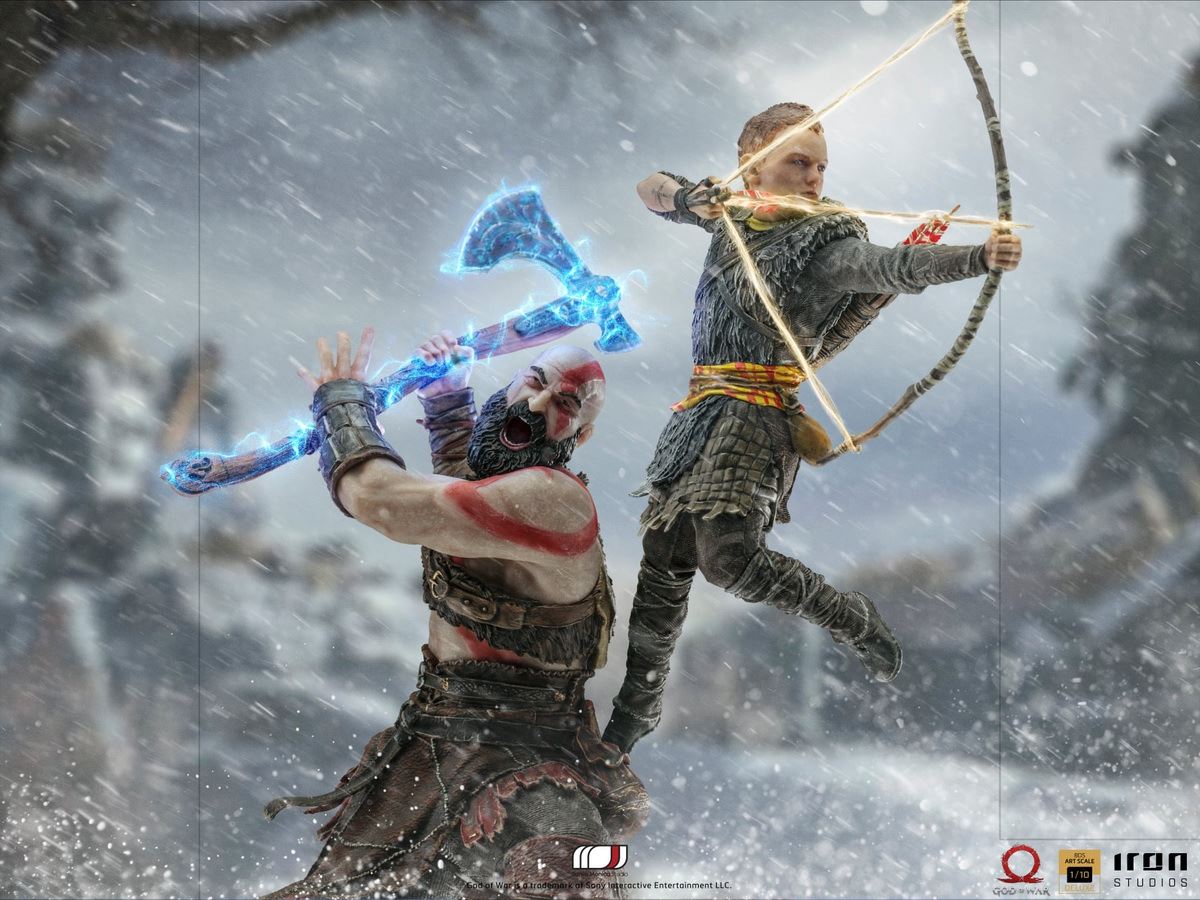 Kratos and Atreus BDS Art Scale 1/10 - God of War