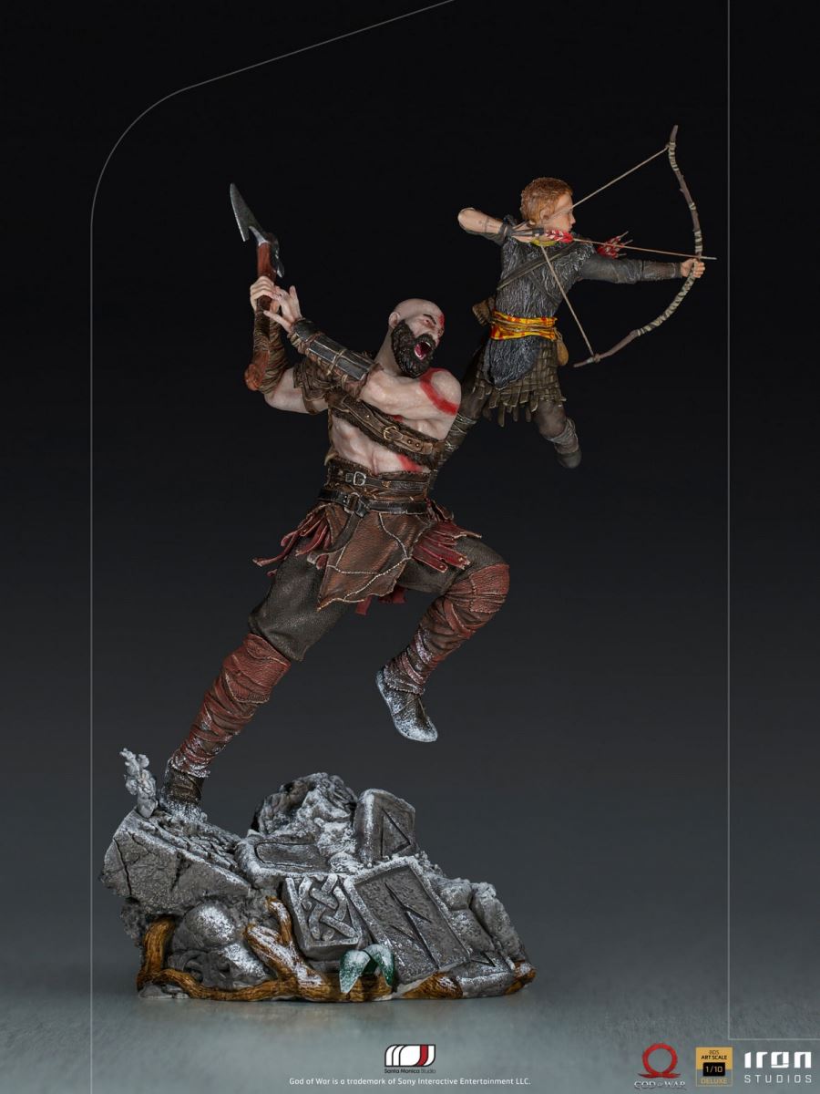 Kratos and Atreus BDS Art Scale 1/10 - God of War